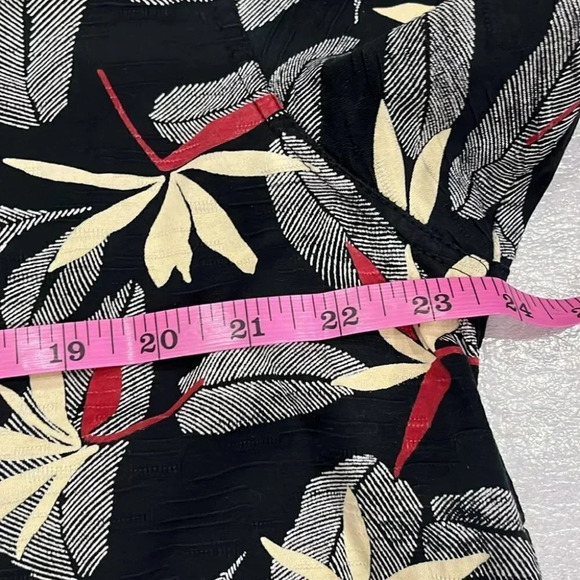 [XL]Greg Norman Feather Leaves Pattern S/S POLO SHIRT - Picture 4 of 5